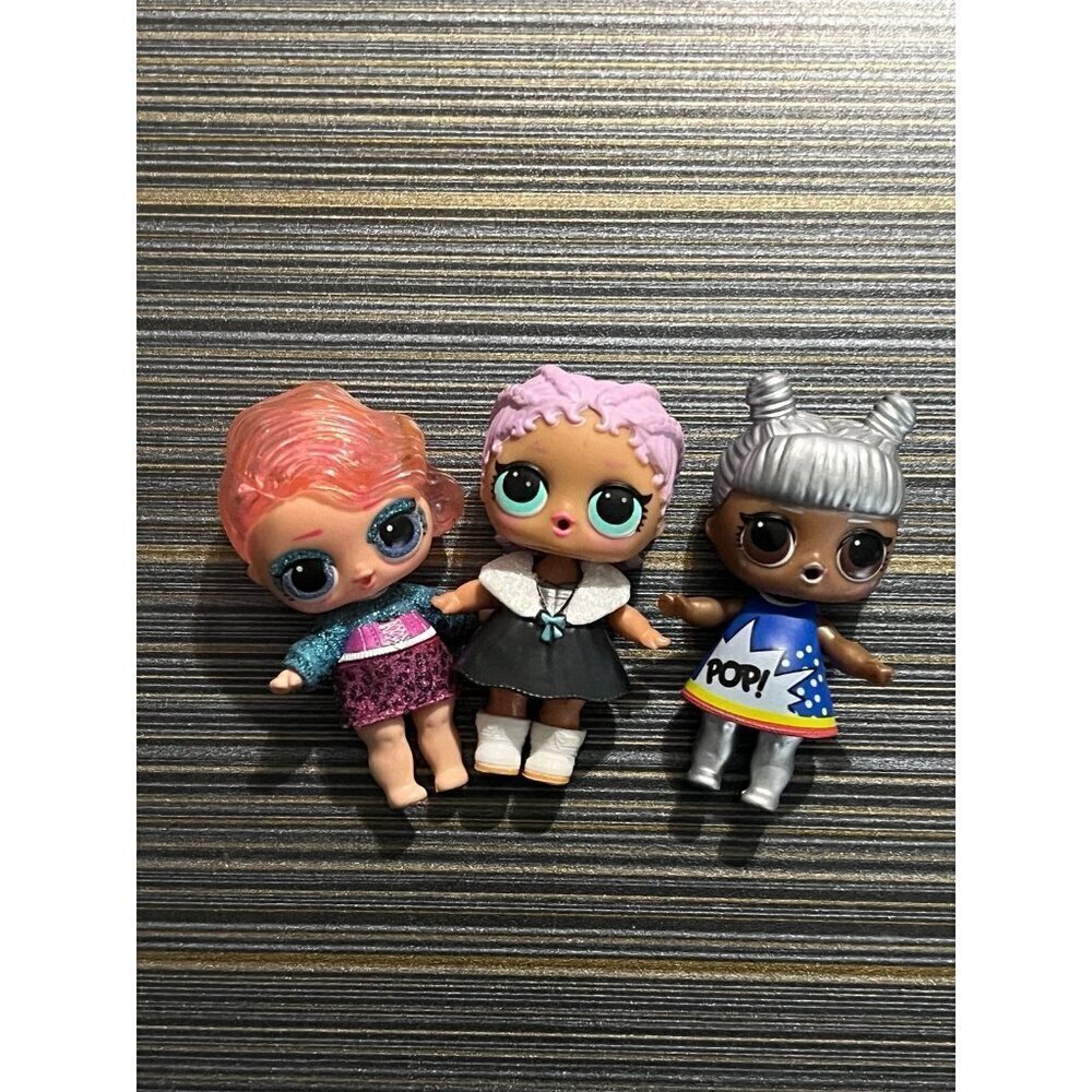 Lot of 3 LOL SURPRISE Mini dolls